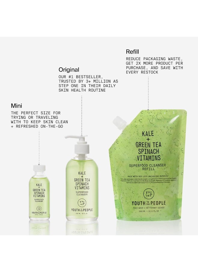 Kale Superfood Age Prevention Cleanser, 8Oz