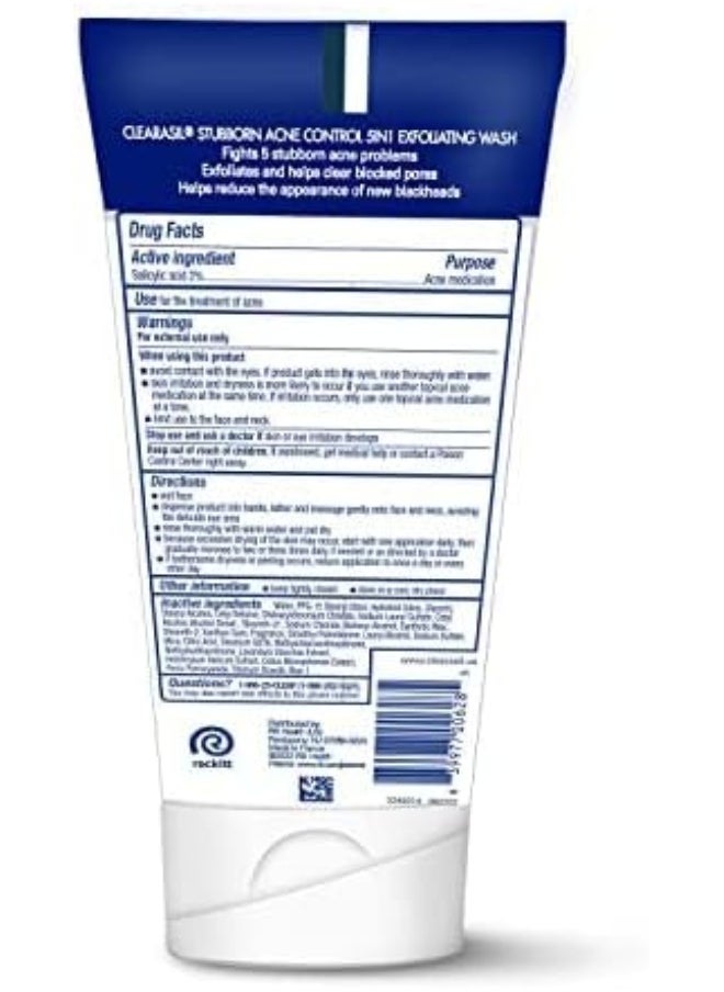 Ultra 5-In-1 Exfoliating Wash For Unisex - 6.78 Oz Scrub