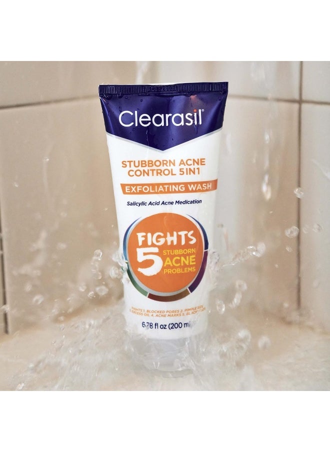 Ultra 5-In-1 Exfoliating Wash For Unisex - 6.78 Oz Scrub
