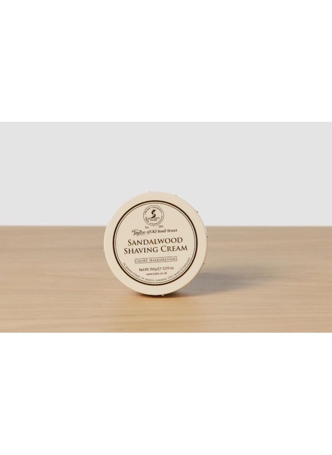 Sandalwood Shaving Cream Bowl - 150Gm