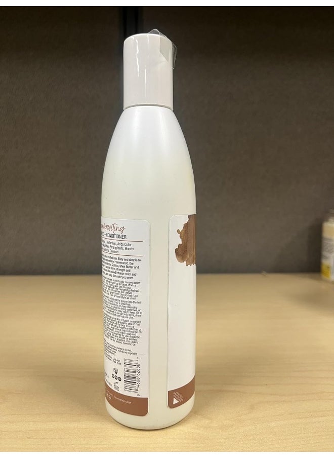 Colour 3-In-1 Color Depositing Hair Cleanser & Conditioner, 8.5 Fl Oz. (Mochanificent)