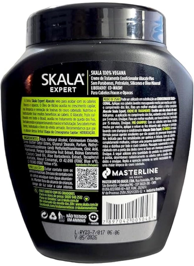 Avocado Hair Cream Hair Treatment Conditioning (1000G) Imported From Brazil