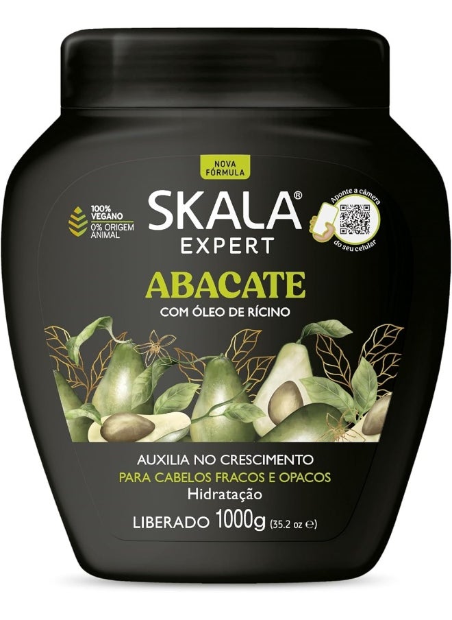Avocado Hair Cream Hair Treatment Conditioning (1000G) Imported From Brazil