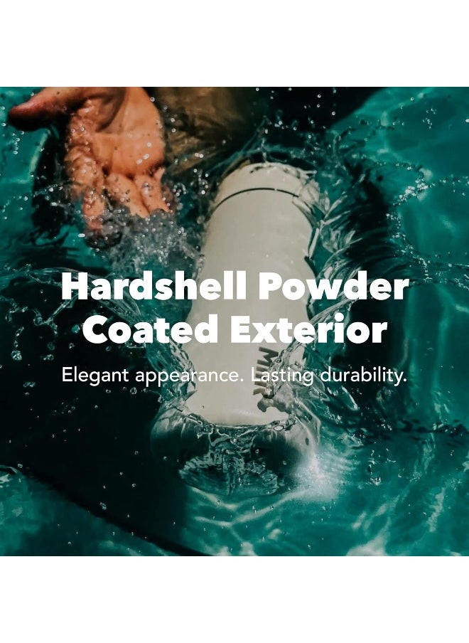 MiiR, Flip Traveler, Double-Wall Vacuum Insulated with Leakproof Lid, BPA-Free Stainless Steel Construction, Black, 12 Fluid Ounces