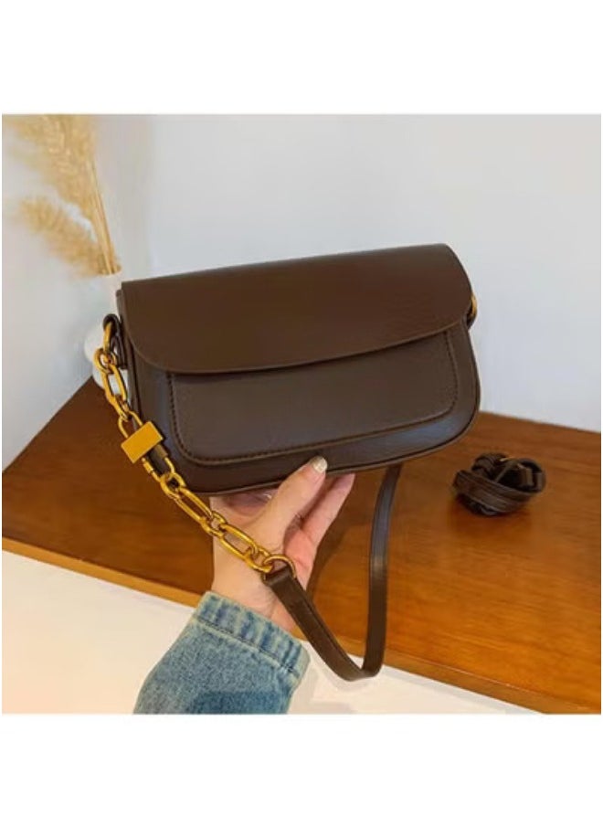 Women's Vintage-Inspired Handbag – Elegant Shoulder Bag with Classic Design