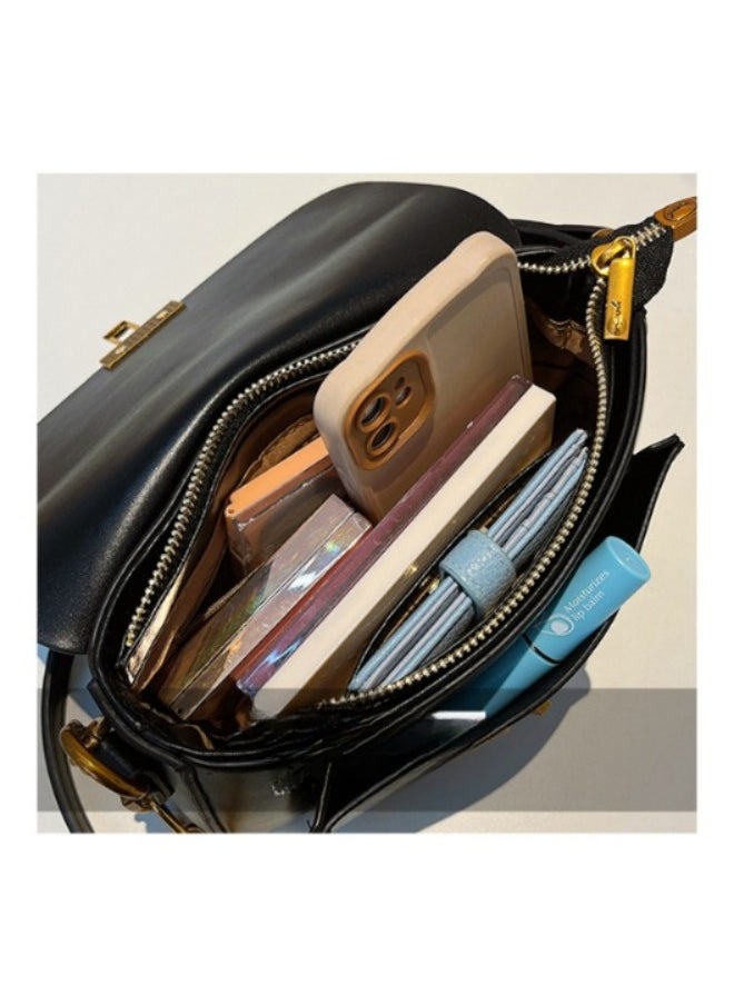 Women's Vintage-Inspired Handbag – Elegant Shoulder Bag with Classic Design