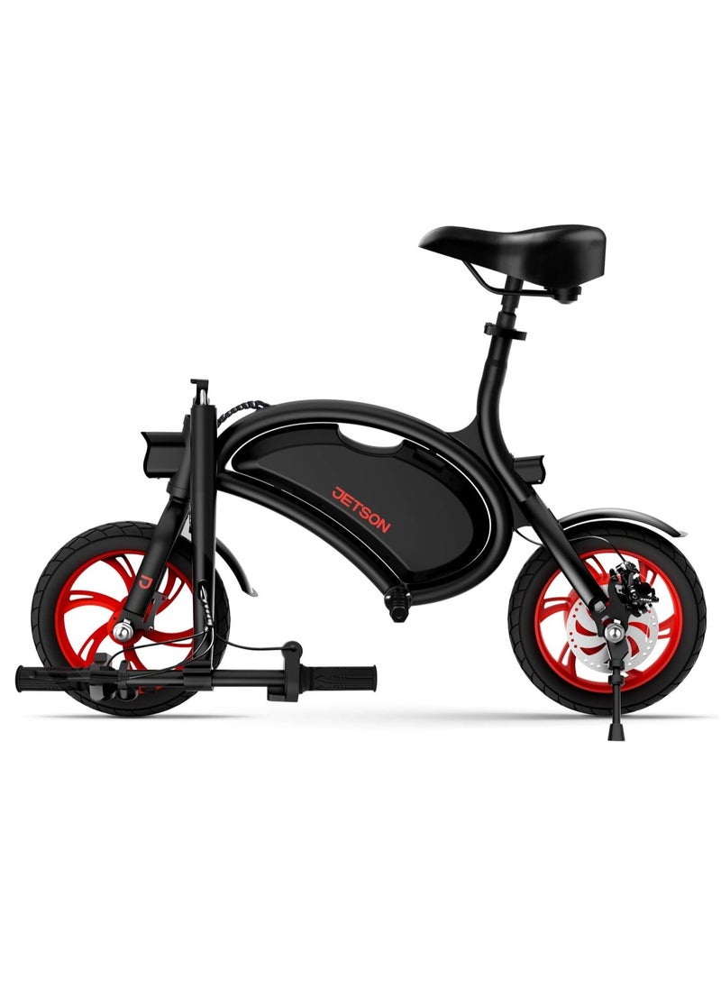 Renewed - Bolt Folding Electric Ride-On Bike, Easy-Folding, Built-in Carrying Handle, Twist Throttle, Up to 15.5 MPH, Ages 13+