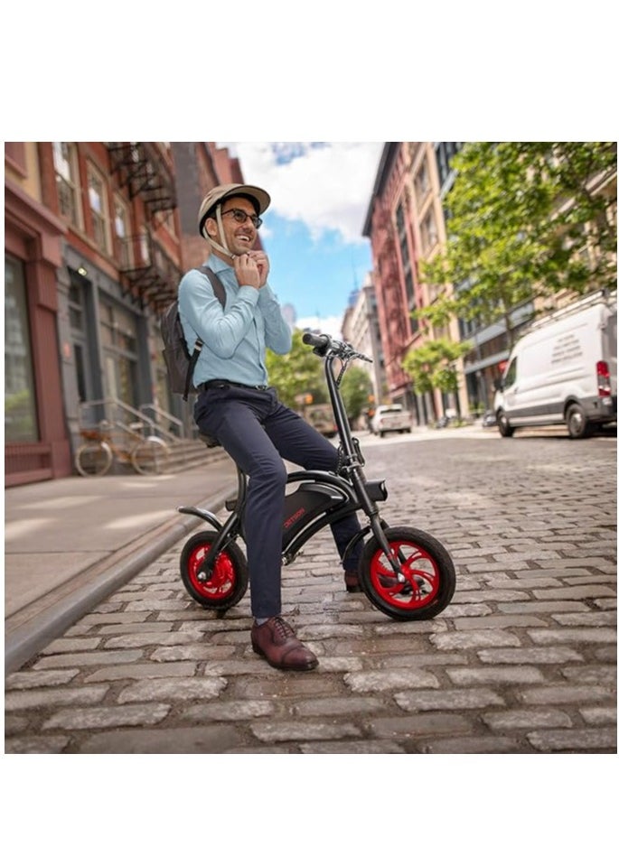 Renewed - Bolt Folding Electric Ride-On Bike, Easy-Folding, Built-in Carrying Handle, Twist Throttle, Up to 15.5 MPH, Ages 13+