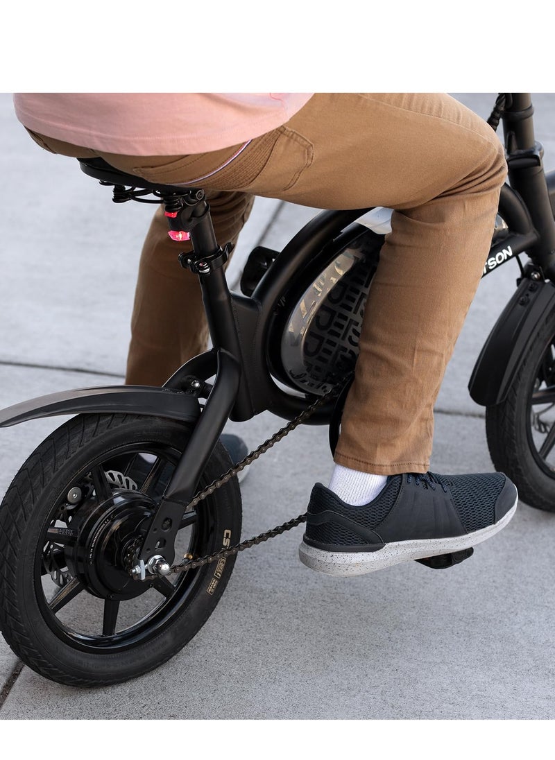 Renewed - Bolt Folding Electric Ride-On Bike, Easy-Folding, Built-in Carrying Handle, Twist Throttle, Up to 15.5 MPH, Ages 13+