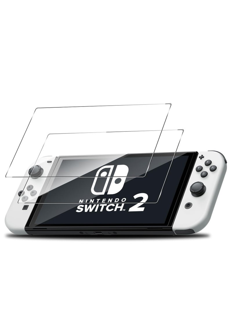 Tempered Protective Glass for Nintendo Switch 2 Console 9H Premium Screen Protector Film