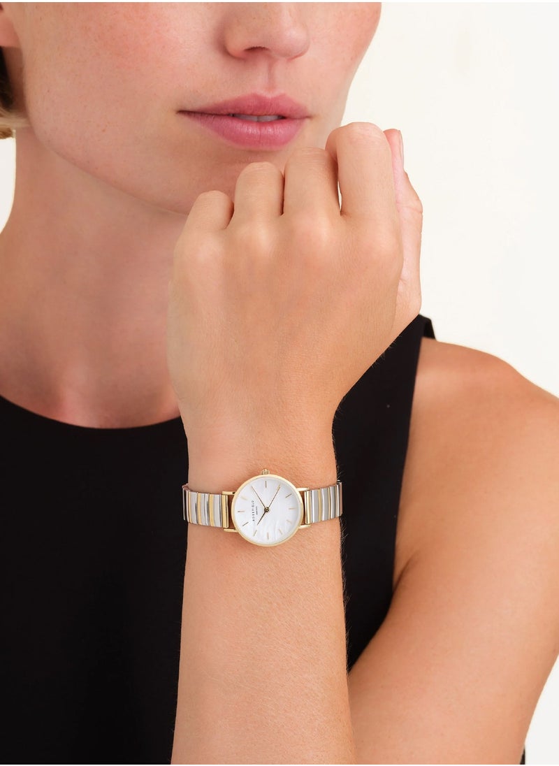 Women's Small Edit Duotone Stainless Steel Watch SEWDSG-SE03