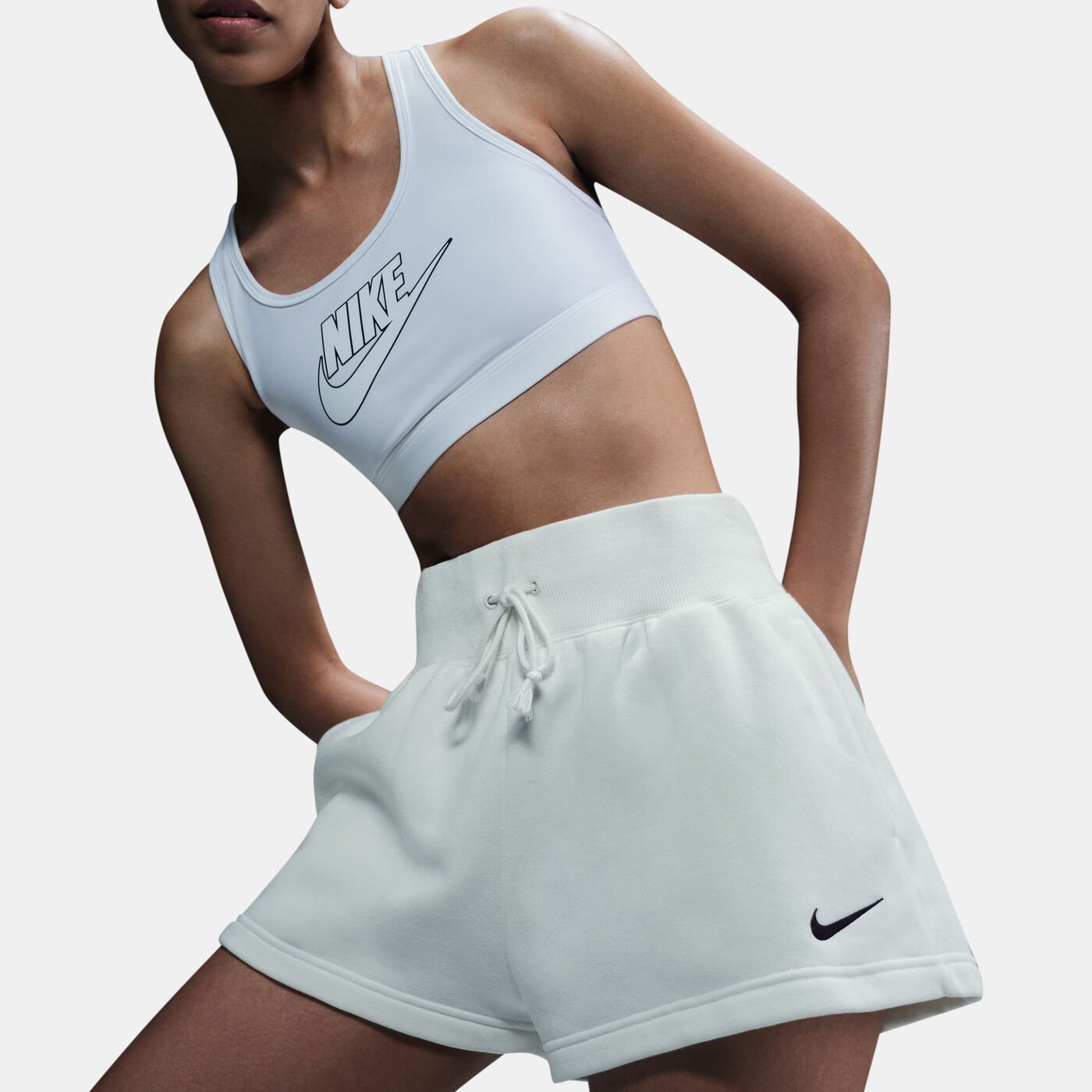 Women's Sportswear Phoenix Fleece High-Waisted Shorts