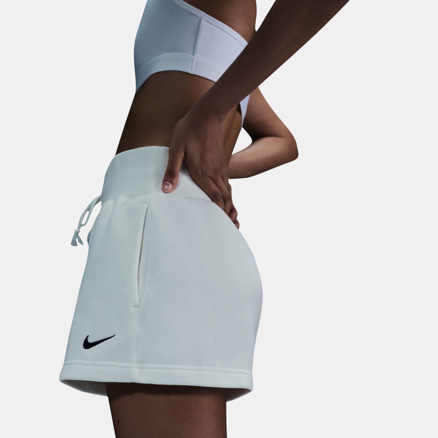 Women's Sportswear Phoenix Fleece High-Waisted Shorts