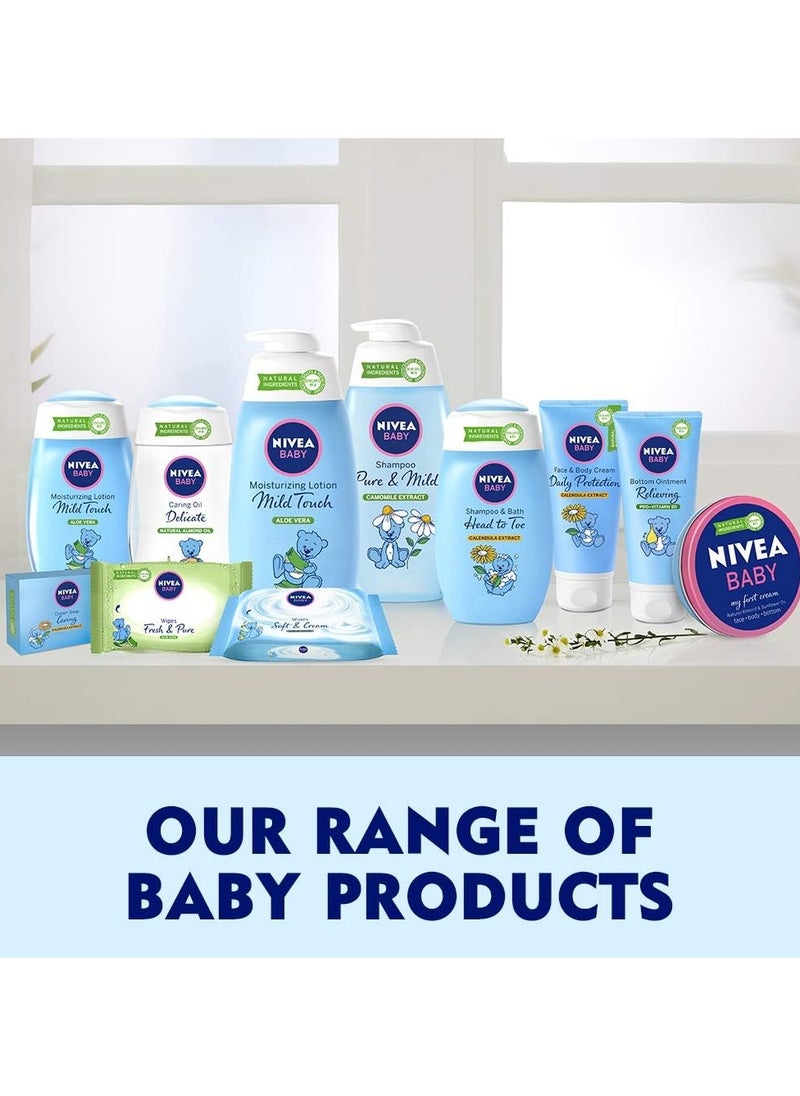 Baby Shampoo & Bath With Calendula Extract Head To Toe 200 ML