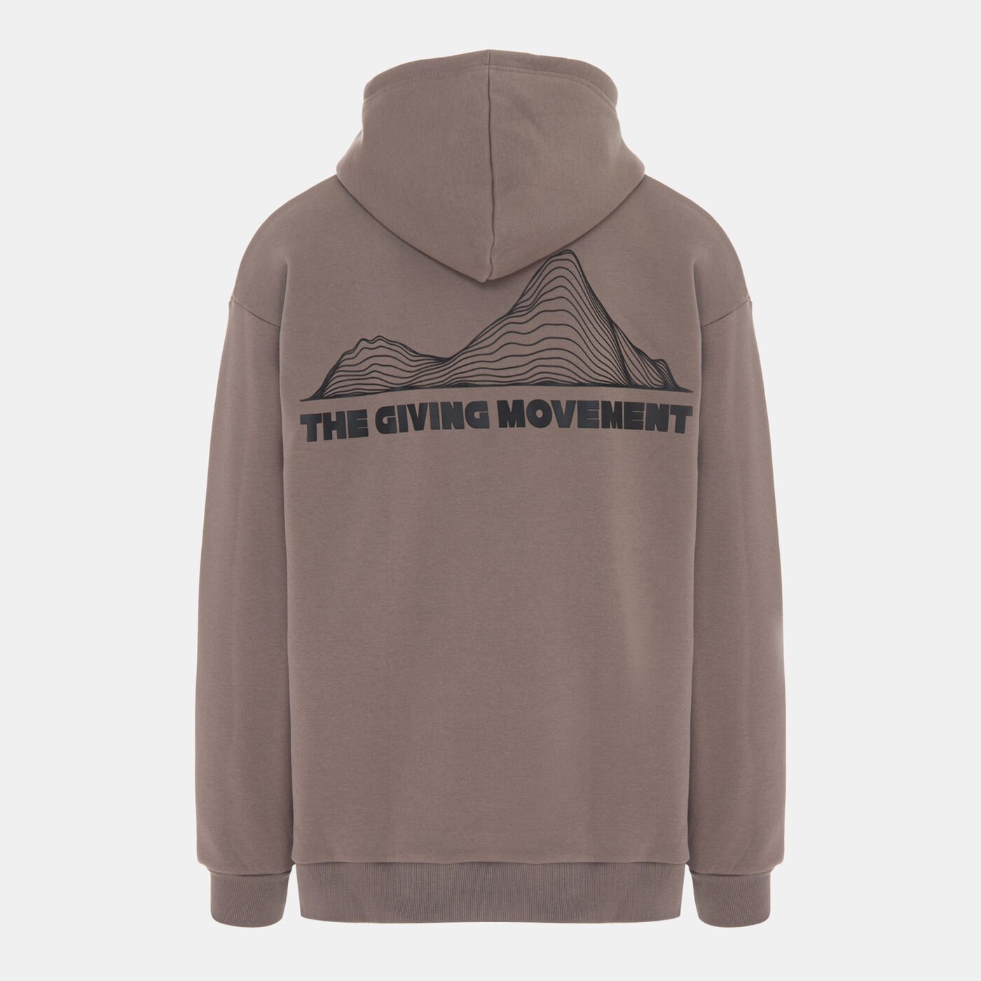 Men's Map Print Hoodie