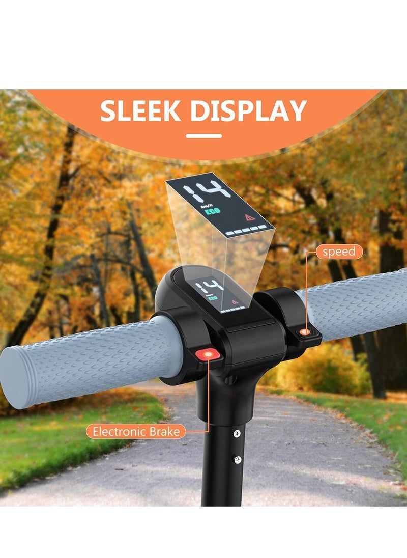 ZL-E7 kids Electric Scooter LED Headlamps Bluetooth Connectivity resistant anti slip rubber Vacum tire 7kg Aluminum Alloy Frame Material load 60kg E Scooter Foldable skateboard E-Bike Brushless orange