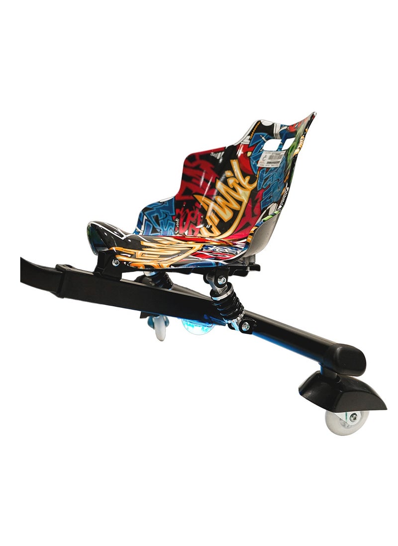 JL009 8 inch V-type drift Car Kids drift car toy car electric scooter 250W 36V/3AH Suspension Rear LED Lights Three speed modes Bluetooth Connectivity