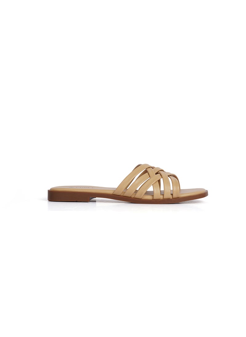 Ladies Slip-on multi strap Sandals