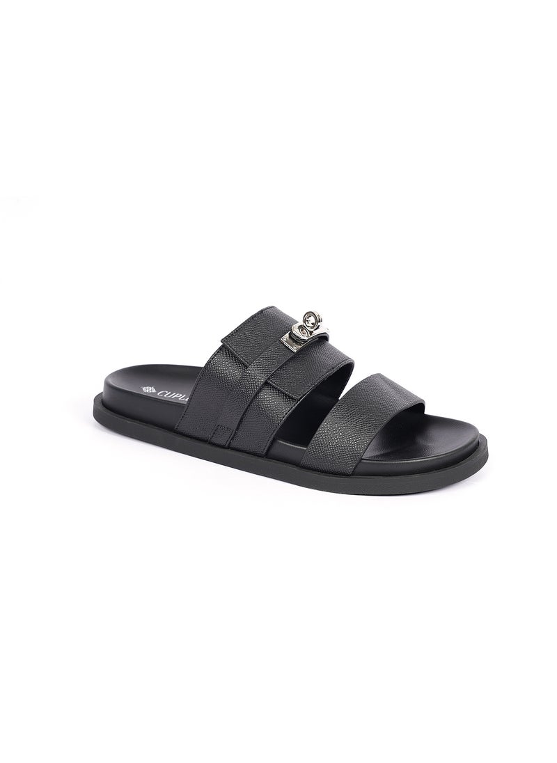 Ladies Slip-on double strap Sandals