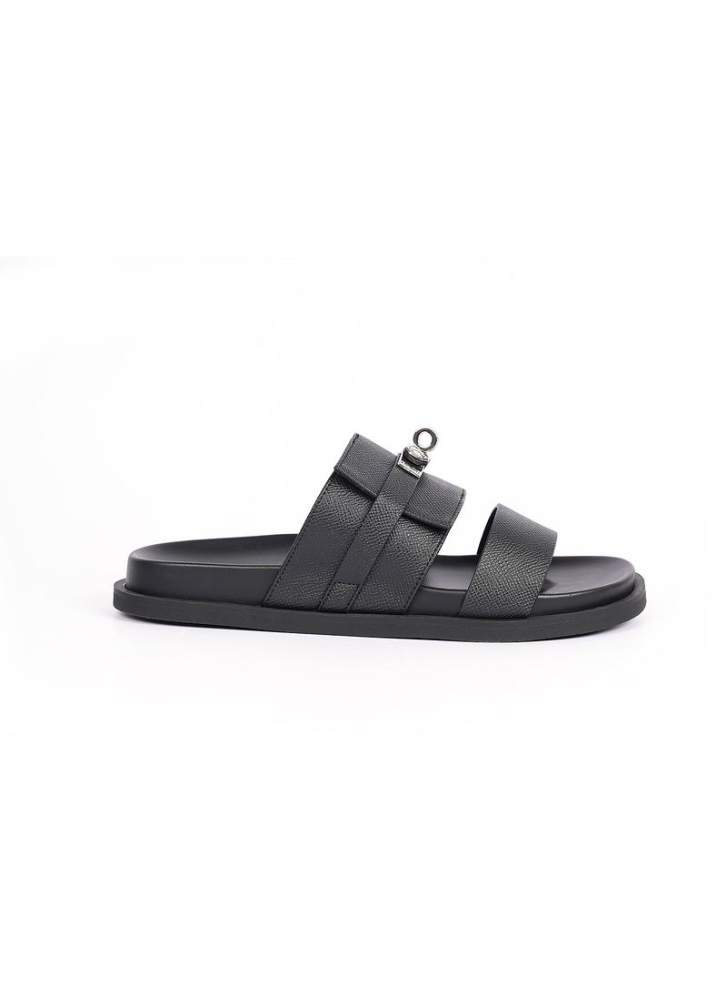 Ladies Slip-on double strap Sandals