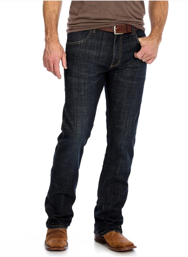 Men's Retro Slim Fit Boot Cut Jean, Dax, 34W x 34L