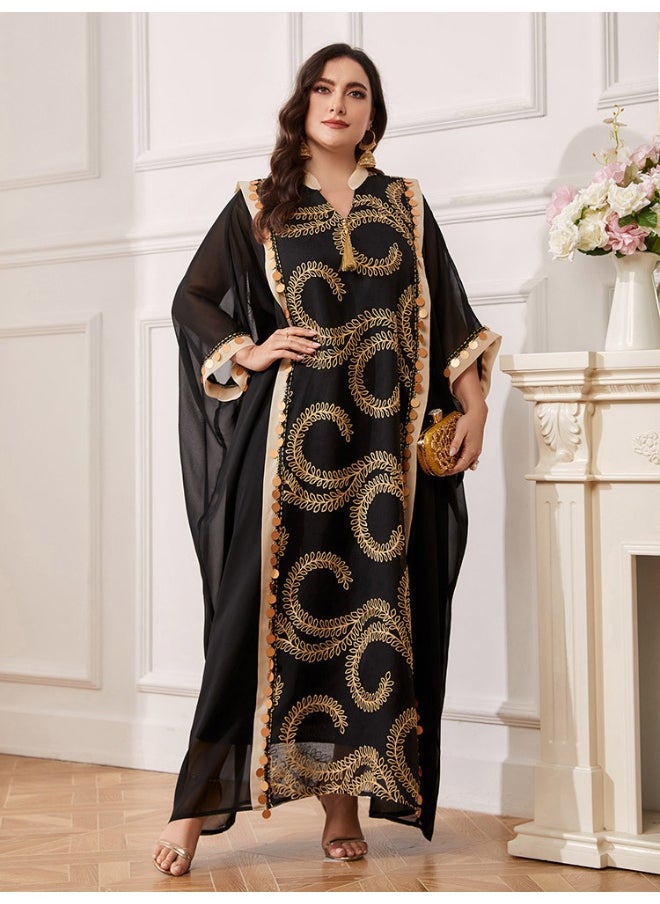 Muslim Cross-Border Chiffon Dress