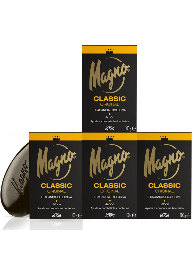 Magno Soap 3.53 oz./100gr. 4 Bars