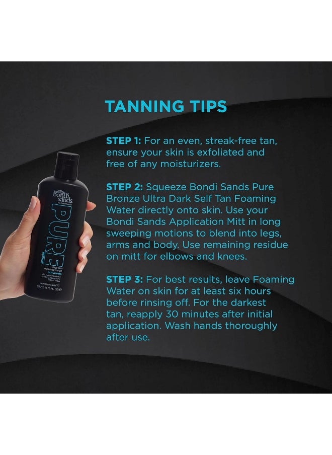 Pure Bronze Ultra Dark Self Tan Foaming Water - 200Ml