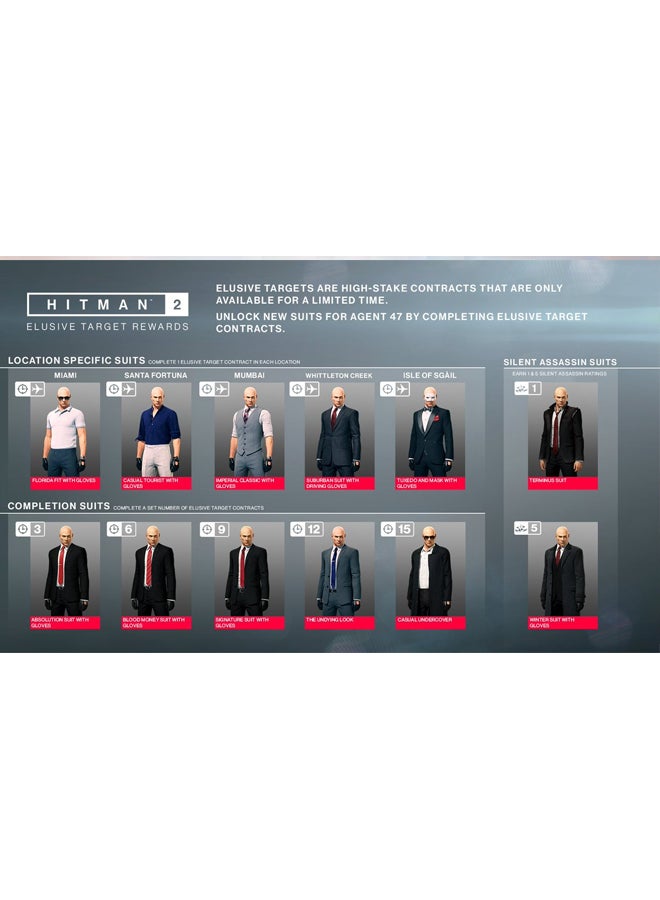 Hitman 2 (Intl Version) With DualShock 4 Wireless Controller - action_shooter - playstation_4_ps4