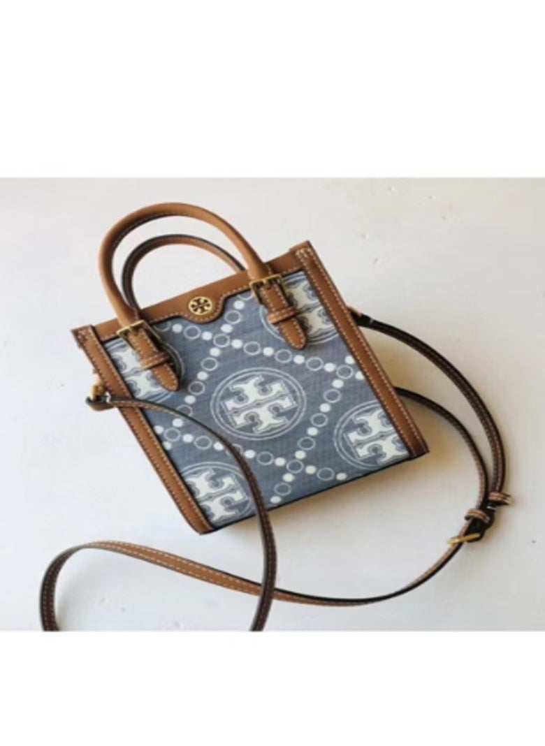 Jacquard Cross-body Shoulder Bag Handbag 16*19*7cm