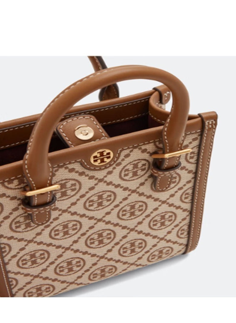 Tory Burch Mini T Monogram Tote