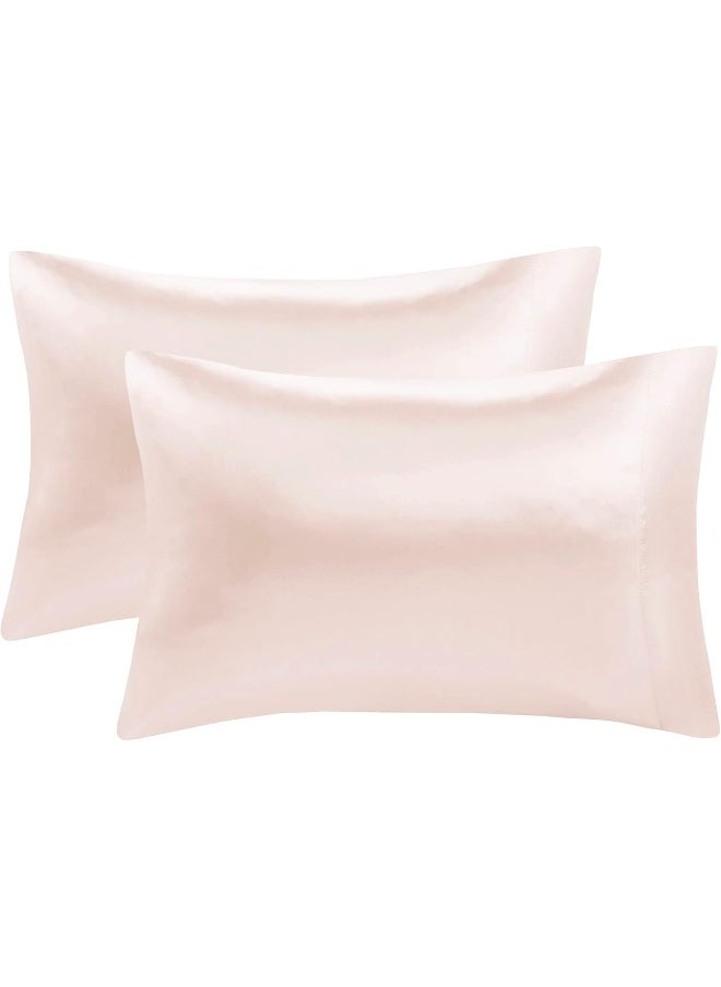 Madison Park Essentials Satin Sheet Set Luxury and Silky with Natural Sheen, Elastic 14