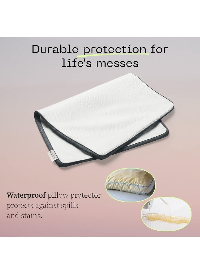 Coop Home Goods - Waterproof Pillow Protector for Memory Foam Pillows