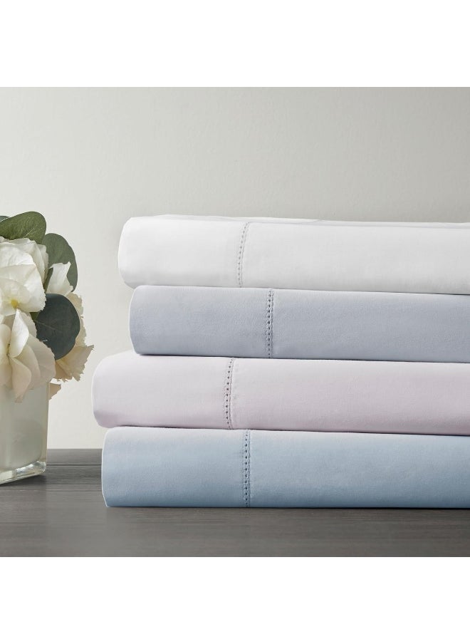 Madison Park Egyptian Cotton Sheet Soft & Breathable 500TC Cotton Sheets, Elastic Deep Pocket Sheet Set Fits Up to 18