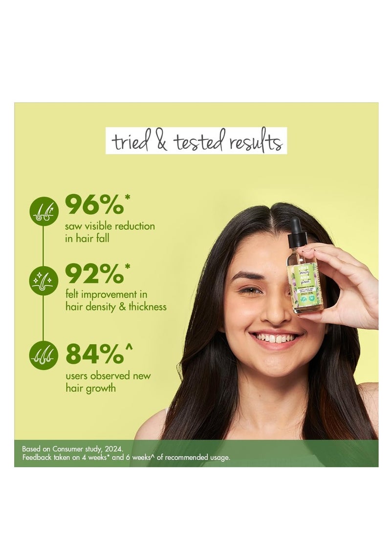 Love Beauty & Planet Onion & Rosemary & Dynagen Anti Hairfall Scalp Serum, 50Ml | No Parabens