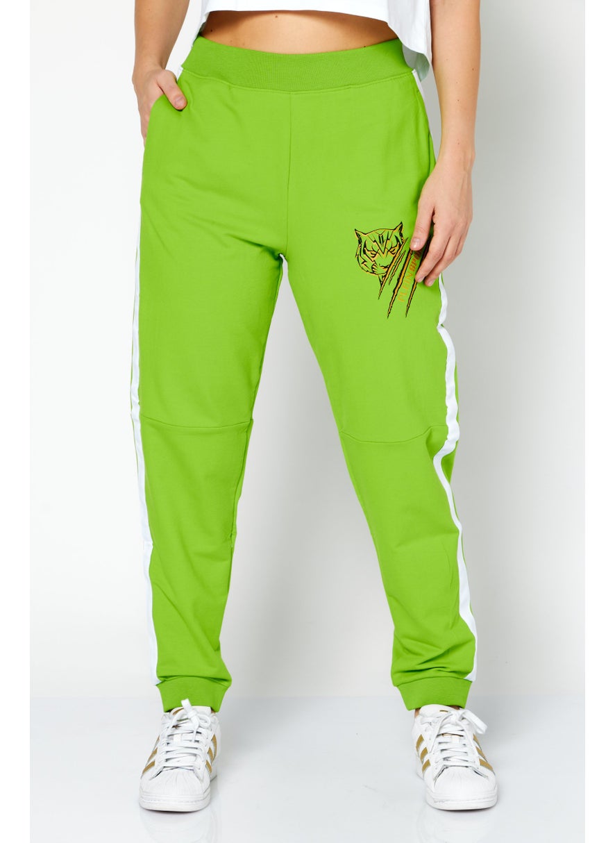 Women Sportswear Fit Training Sweatpants, Lime