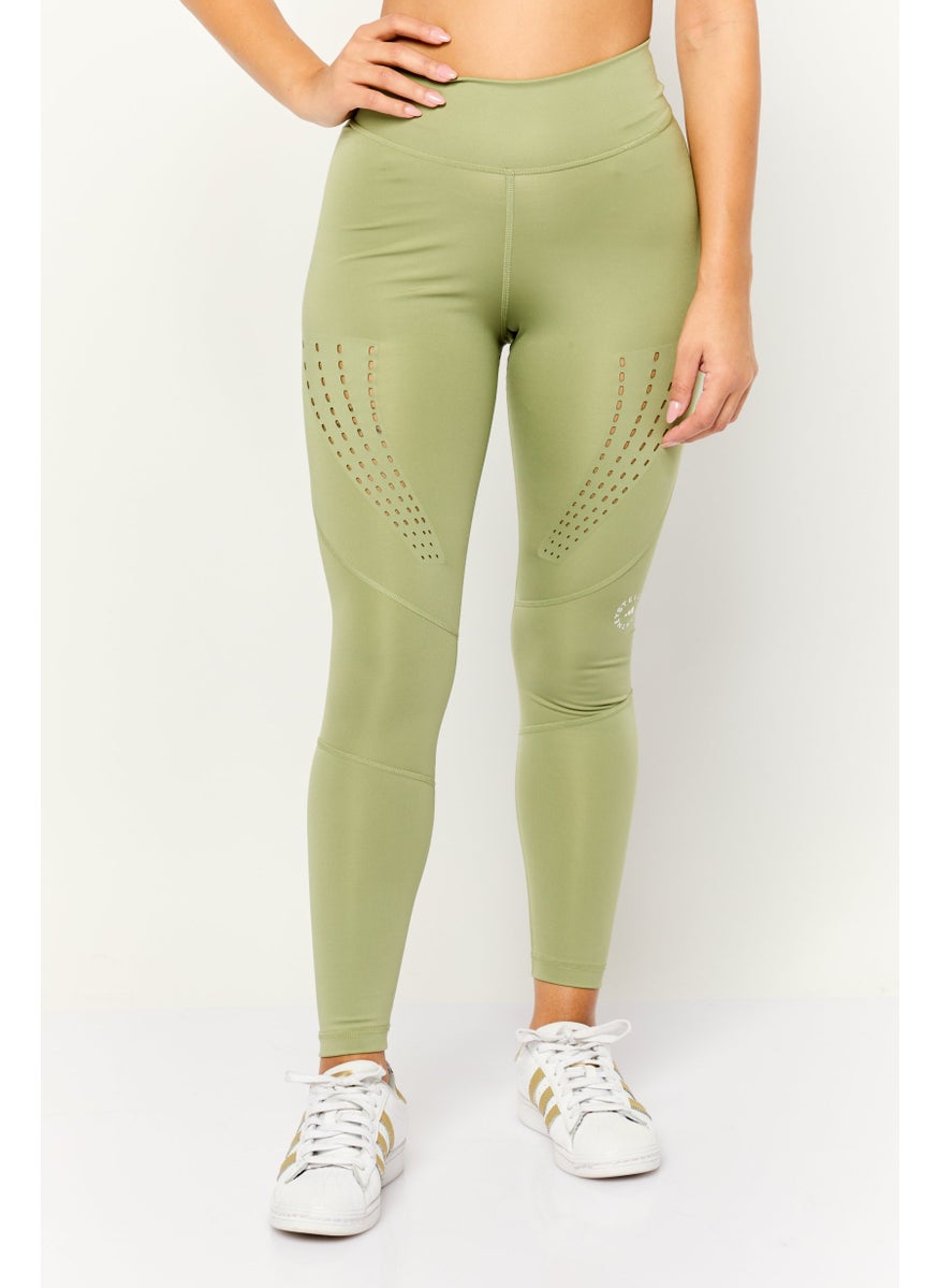 Women Sportswear Fit Training Leggings, Green