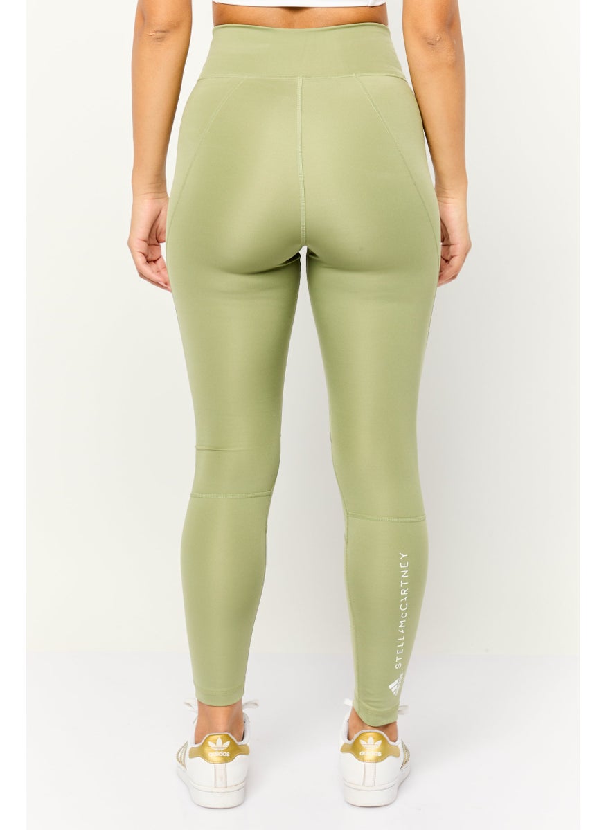 Women Sportswear Fit Training Leggings, Green