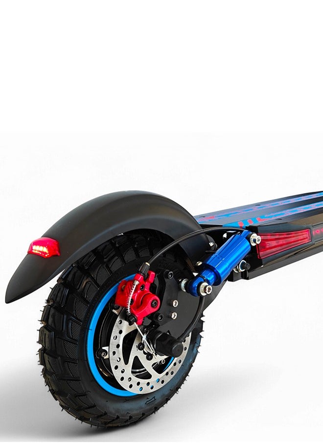H5 Folding Electric Scooter, 1200W Motor, 48V 13Ah Battery, 50KM/H Max Speed, 30KM Range, 10 Inches Tires, Dual Suspension and Remote Lock