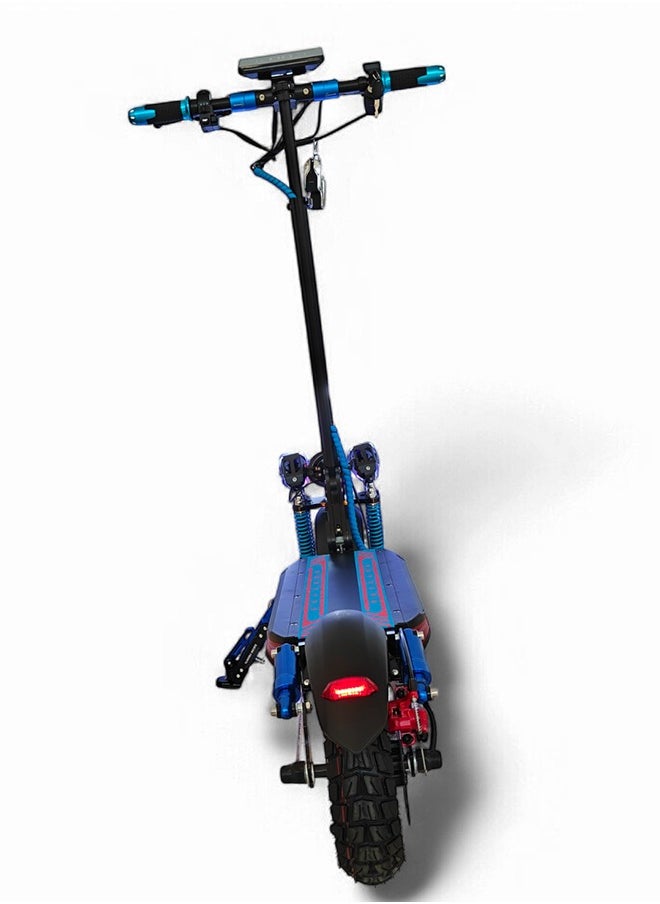 H5 Folding Electric Scooter, 1200W Motor, 48V 13Ah Battery, 50KM/H Max Speed, 30KM Range, 10 Inches Tires, Dual Suspension and Remote Lock