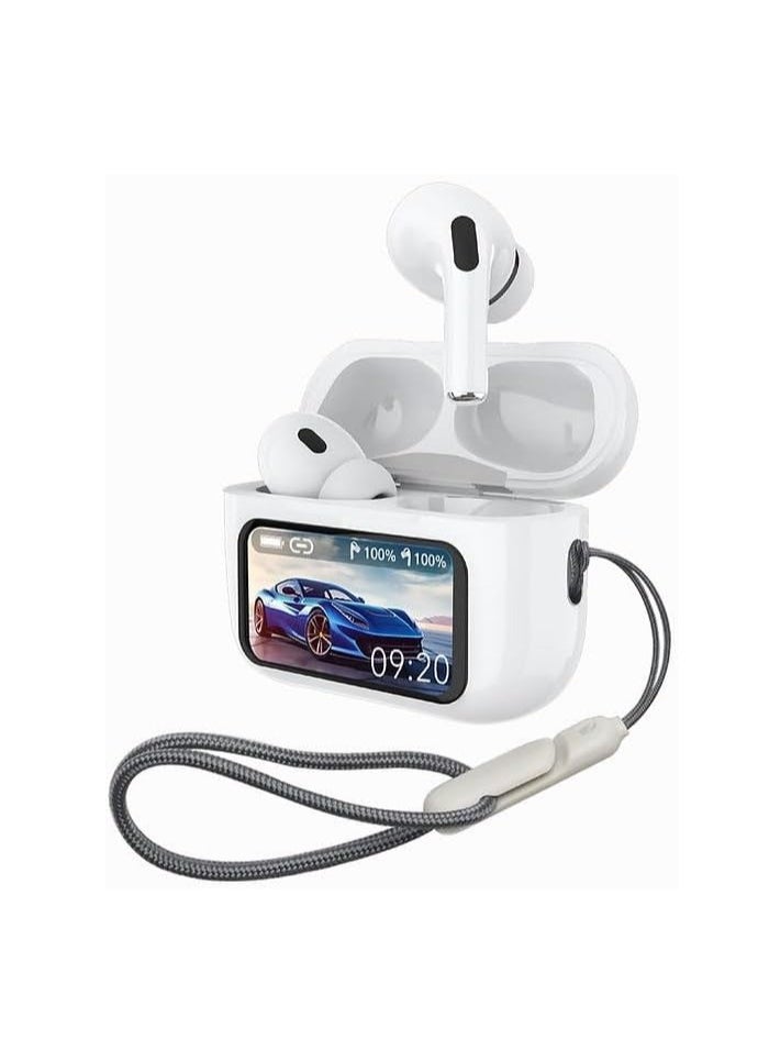 Haino Teko ANC11 Bluetooth Earphones With Digital Display Active Noise Cancellation Super Clear Microphone and Deep Bass Designed For Android Mobiles...