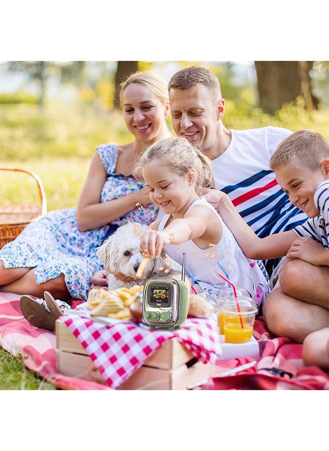 Divoom T-tiivoo-2 Mini Retro White Noise Bluetooth Speaker Portable Vintage Sleep Aid Bluetooth Speaker high quality Subwoofer