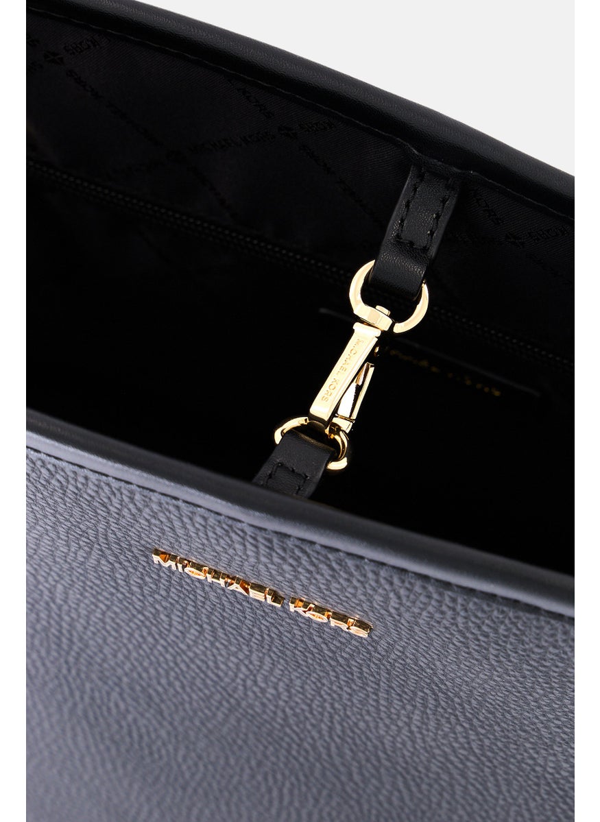 Women Brand Logo Tote Bag 30 H x 41 L x 13 W cm, Black