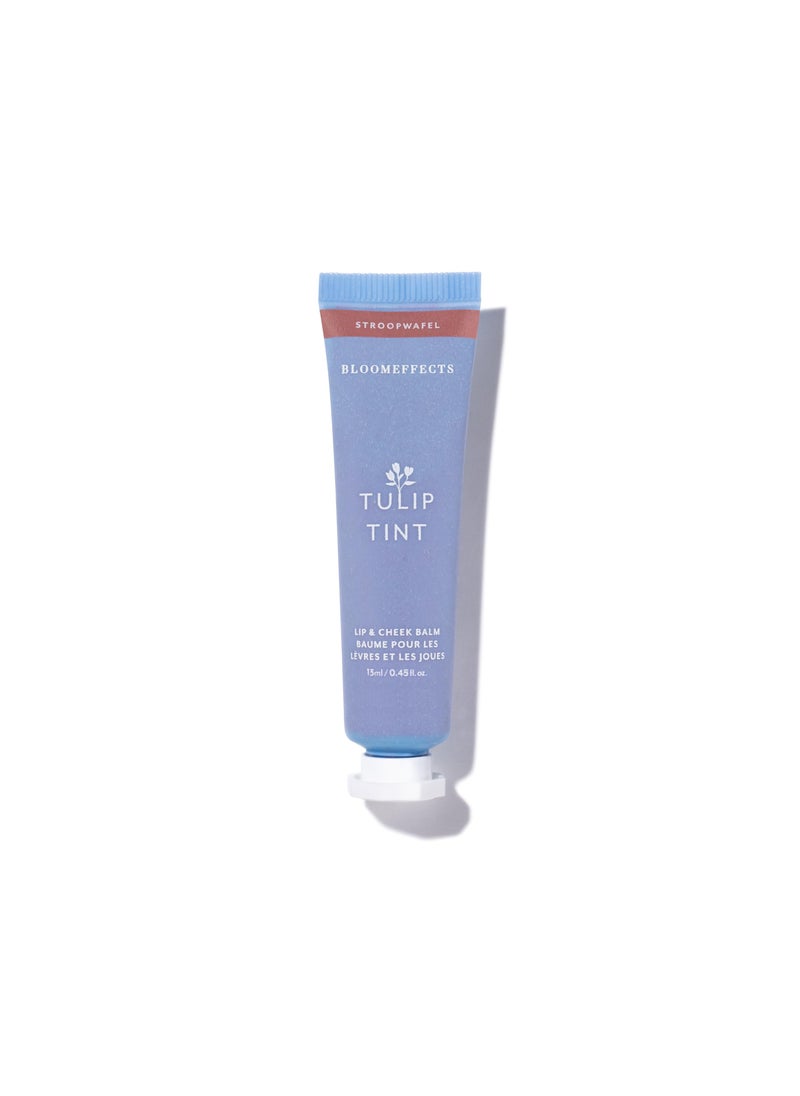 Bloomeffects - Natural Tulip Tint Lip + Cheek Balm | Cruelty-Free, Non-Toxic, Clean Beauty (Stroopwafel)