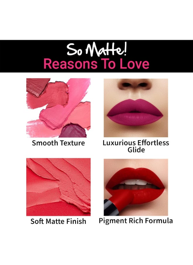 So Matte! Lipstick - Frisky Fuschia -02