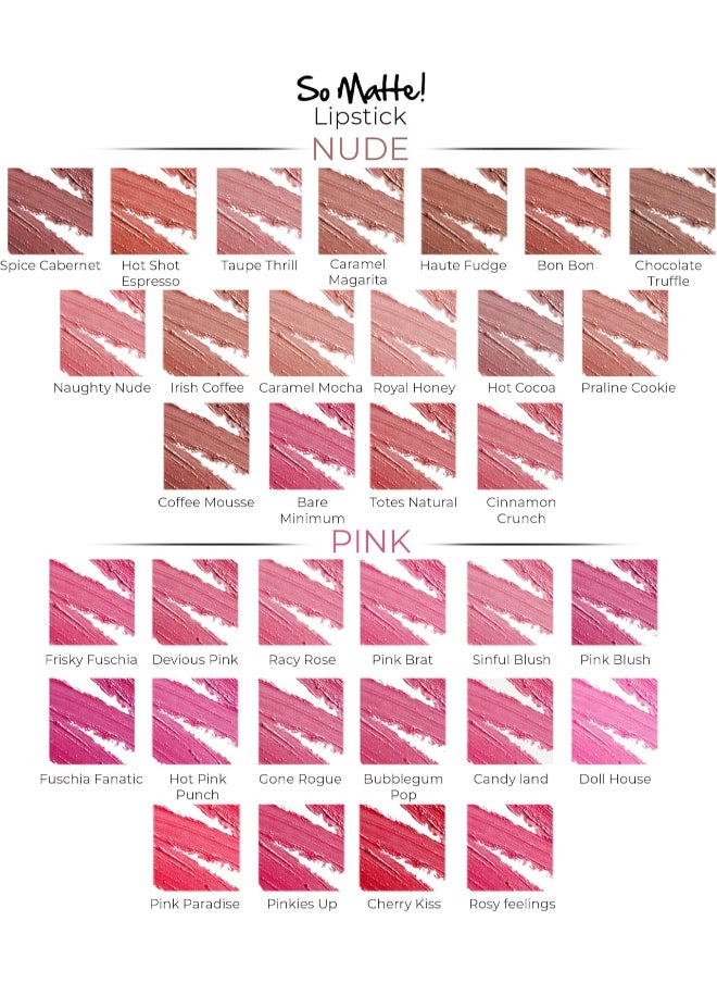 So Matte! Lipstick - Frisky Fuschia -02