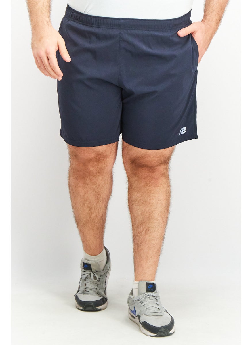 Men Sportswear Fit Running Short, Navy