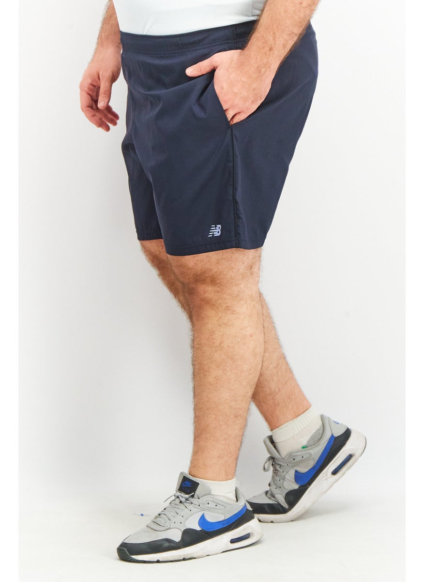 Men Sportswear Fit Running Short, Navy