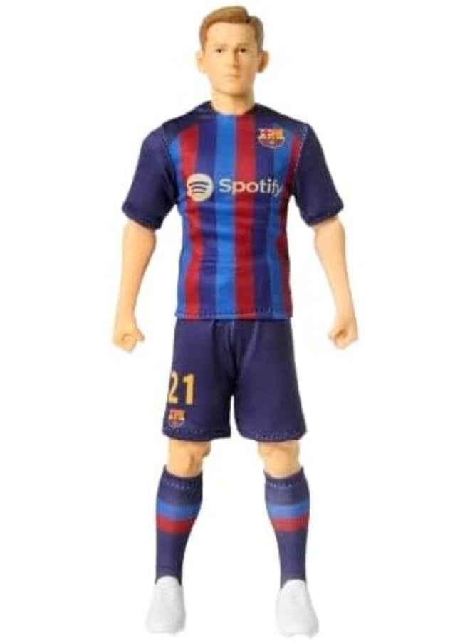 FC Barcelona Collectible Football Figure - Frenkie De Jong, 30cm