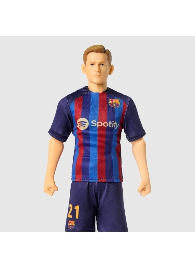 FC Barcelona Collectible Football Figure - Frenkie De Jong, 30cm